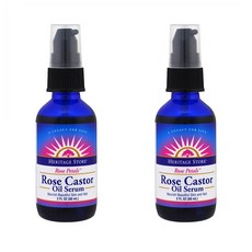 헤리테지 스토어 Heritage Store Rose Castor Oil Serum 60ml 2팩 장미 캐스터 오일 세럼 모발 피부