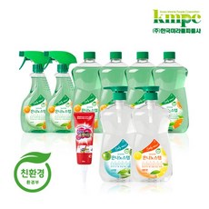 은나노스텝세정제 시즌3 (550mlx2개+리필1100mlx4개+주방1100mlx2개+곰팡이젤120g), 1개