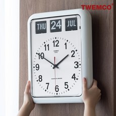 트웸코 BQ-12A 인테리어 캘린더 플립벽시계 홍콩 오리지널