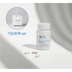 엘나스 건강기능식품 쇼핑백 묶음 세트, 60정, 1개