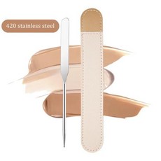 믹싱 파운데이션 스틱 메이크업 주걱 스테인리스 스틸 크림 컨실러 믹싱 도구 팔레트 다목적 화장품 도구 키트
