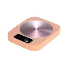 보온컵받침 머그워머 커피 가열 패드 일정한 온도 코스터 USB 전기 매트 세트 밀크 티 온수기 가정 사무실 선물, 20)Pink No Cup US Plug, 1개