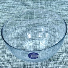 듀라렉스 내열강화유리 원형볼 17cm/20cm/23cm 1개 샐러드볼 믹싱볼 빙수볼 화채 유리볼, 듀라렉스 유리볼-20cm