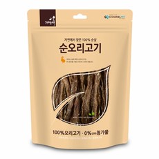 자연애 무첨가 강아지간식 순오리고기 200g, 오리고기, 3개