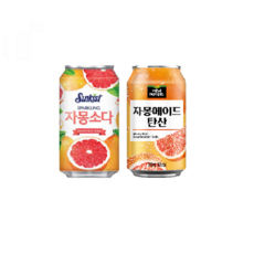 썬키스트 자몽 소다, 355ml, 목포