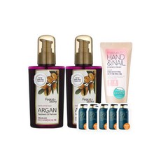 아르간 오일 헤어에센스 퍼퓸 (12월 끝장세일) 120ml 2개+핸드크림 60ml+샴푸5매+추가할인쿠폰, 아르간 오일 헤어에센스 퍼퓸 (12월 끝장세일) 120