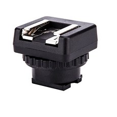 [미국] JJC Microphone & LED Light Cold Shoe Adapter Converter for Sony FDR-AX53 AX43 AX45 AX33 AX60 AX, For Sony Camcorder with Multi