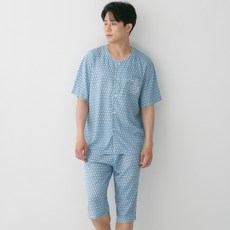 메이플라워 썸머레빗 여름 레이온 반팔 남성 인견 빅사이즈 파자마 홈웨어 잠옷 상하의 세트