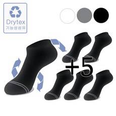 미르삭 남성용 면100특허 DT 프리미엄 발등라인 스니 발목 양말 6켤레