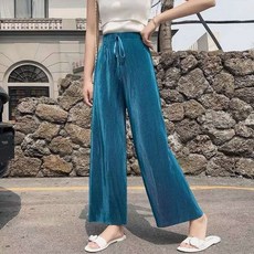 플리츠 바지 국산