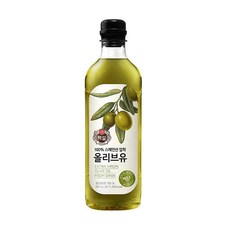 백설 스페인산 압착 올리브유, 900ml, 3개