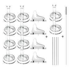 순수아 리필빨대, 빨대꼭지8개+스파우트4개+사은품:빨대2세트+빨대솔, 1개