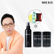 박명수흑채 헤어리치 20g 2개+미스트200ml+사은품 가루형흑채 분말형흑채 탈모커버 흑체, 1개, 흑색2개+미스트