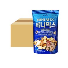 삼진 미니믹스 땅콩버터맛, 800g, 6개