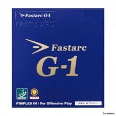 ifin 닛타쿠 파스탁 G1 러버 스피드 스핀 평면러버 탁구, 흑색/특후(1.9mm~2.1mm)