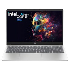 HP 2024 자비스 AI 노트북 15.6 코어 울트라 5-125H 인텔 14세대, NaturalSilver, 2TB, 32GB, Free DOS, 15-fd1030TU