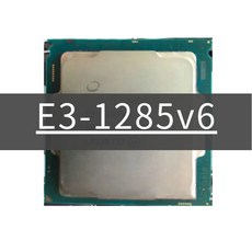 정품호환 제온 E3-1285V6 CPU 프로세서 4.10GHz 쿼드 코어 8MB V6 LGA1151 14nm 79W E3, 한개옵션0