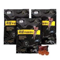 금흑 흑삼 무설탕 캔디 3봉/5봉, 3개 3개