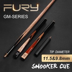 카본큐대 당구큐 GM 시리즈 퓨리 스누커 큐 스틱 케이스 포함 캐나다 애쉬 샤프트 황동 조인트 당구 키트 타코 드 시누카, 1.GM1 with black case - 9.8mm