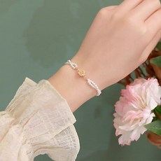 14k담수진주팔찌