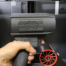 130000 로터리 세차 에어건 터보 제트 선풍기 전기 사이클론 휴대용 폭력 제설 공기 건조기, 5.for Milwaukee B