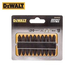 [DeWALT] 디월트 45mm 양날 십자 토션비트 세트(10개입) DWA2SD45