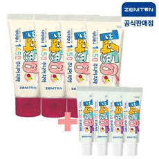 제니튼 닥터제니 1450 고불소 주니어 치약 60g+미니 15g x4세트, 단품, 4개