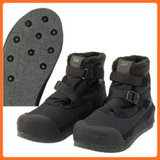 다이와 방한화 동계 방한 신발 낚시화 ds2650, 280, 블랙