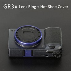 GR3X 슈 금속 용 렌즈 캡 방진 보호 카메라 GRIIIX 핫 다채로운 Ricoh 링 커버 어댑터 Roadfisher