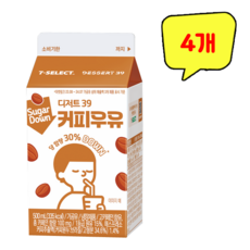 디저트39 콜라보 커피우유, 4개, 500ml