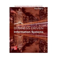 ISE Business Driven Information Systems, McGraw-Hill Education, 9781260570854, Paige Baltzan Instructor,Am...