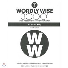 WORDLY WISE 3000 4E BOOK 03 Answer Key, 투판즈