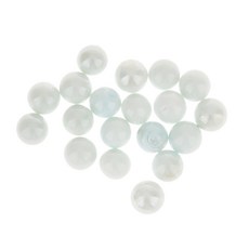 JC 20 / 100pc 16mm 유리 구슬 공 어린이를위한 빈티지 장난감 게임 수집가 놀이 장난감