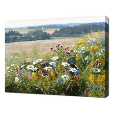 ECO SOLE 自畫 Avonley Village 野花山 DIY 山水畫 40 x 50 cm, 28 種顏色