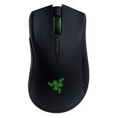 Razer 맘바 엘리트 유선 게이밍 마우스 16000 DPI 옵티컬 센서 RGB 조명 9개의 프로그래밍 버튼 기계식 스위치, Mamba Wireless