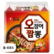 오징어짬뽕 124g, 40개