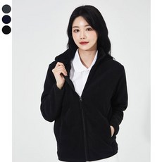 남녀공용 따스한보아털 폴라폴리스 집업 안감털 후리스 자켓 후리스보아본딩집업 빅사이즈 단체집업 회사근무복 생활복