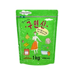 애경 엄마의선택 구연산 1kg, 4개