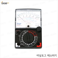 Exso EX-360N 테스터기 아날로그 전압 저항 엑소테스터기, 1개