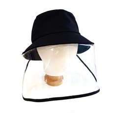 마켓비바로드_안면 방역모자 국내생산 방역모자 투명 벙거지 방역모자 차단모자 안면차단모자 투명창모자 바이러스차단모자[부재시_문자요망]