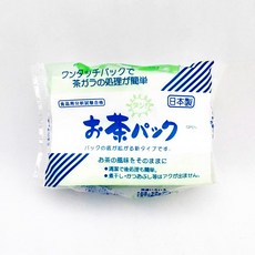 일본 티백주머니 60매 (티백필터 차거름망 차망 다시망)