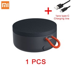 Xiaomi 야외 블루투스 스피커 미니 휴대용 무선 IP55 방진 방수 스피커 MP3 플레이어 스테레오 음악 서라운, 01 1cps