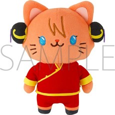 MOVIC Gintama withCAT 은혼 네코누이 고양이 인형, 카구라고양이14cm