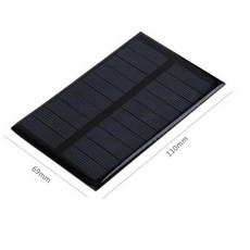 야외 태양 전지 패널 3W 2W 1.5W 5V DIY 태양 전지 시스템 저전력 가전 조명 휴대폰 배터리, 1개