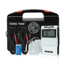[해외] TENS 7000 2nd Edition 디지털 TENS Unit 5가지 모드 10대 액세서리 포함