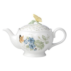 레녹스 버터플라이 메도우 866436 TEA POT 0.8L, 혼합 색상, 4개