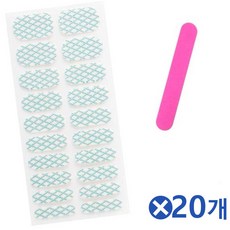 간편사용 패션 네일스티커-블루 다이아몬드x20개 리뷰 후기