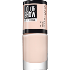Maybelline New York 메이블린 뉴욕 매니큐어 컬러쇼 60초 31 피치 파이 7ml, 1개, 기본