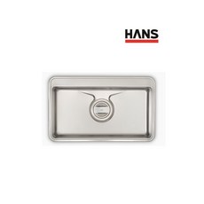 한스싱크 / 리폼 사각싱크볼 / TZ 850 / 싱크볼 교체 / 악세사리2종 + 스텐 배수구 세트, 1개