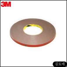 KDM 3M 몰딩양면테이프 두꺼운양면테이프 x 16.5M 백색 12mm